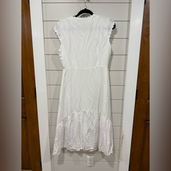 RIHOAS White Button Down Lapel Sundress - Picture 9 of 9